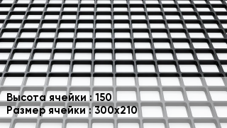 Георешетка 150 Ячейка: 300х210